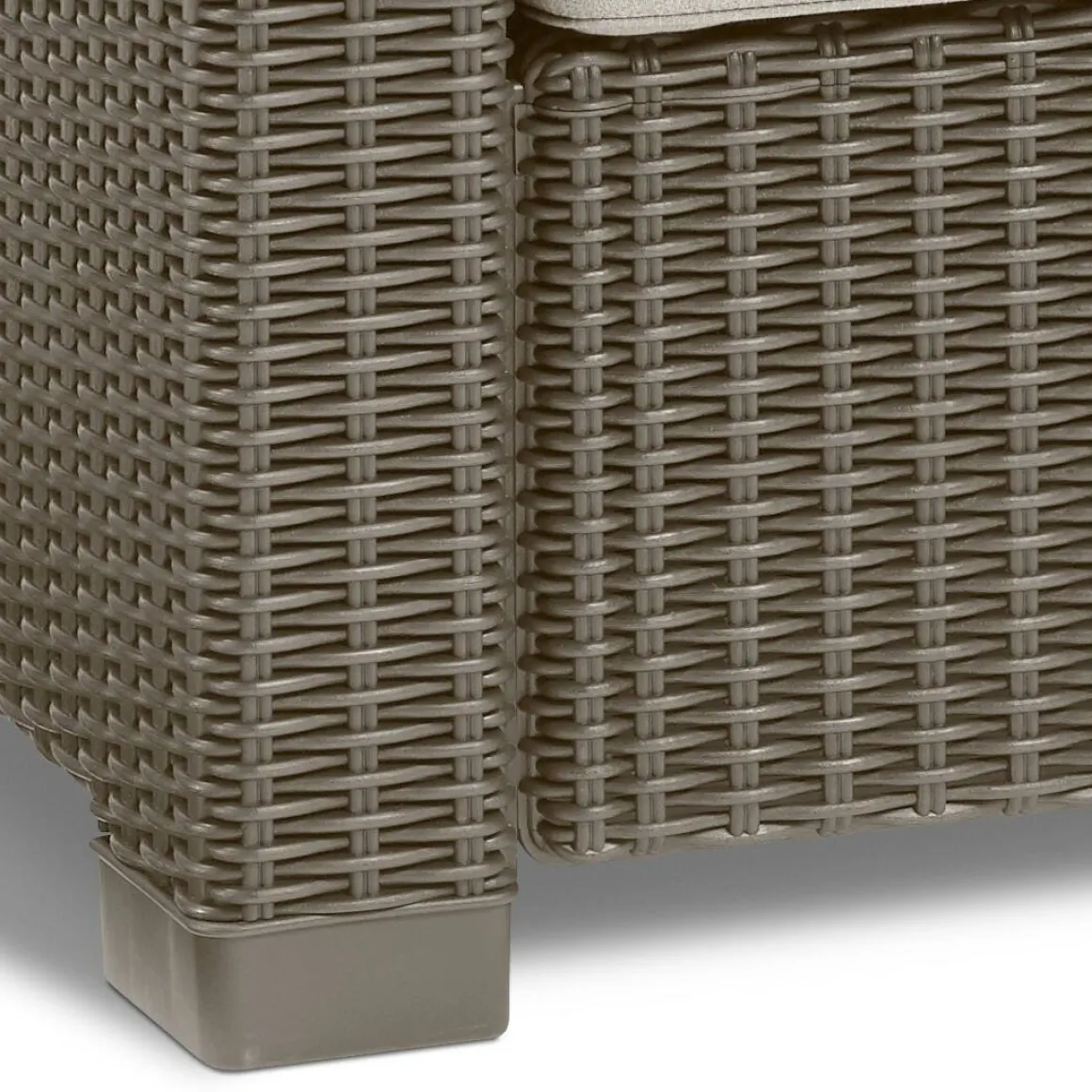 Set di 2 poltrone da esterno Miramichi, 83x68 h72 cm, Tortora