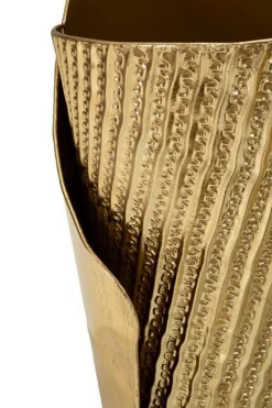 Set di 3 vasi Morrone, 39x42 h75 cm, Oro