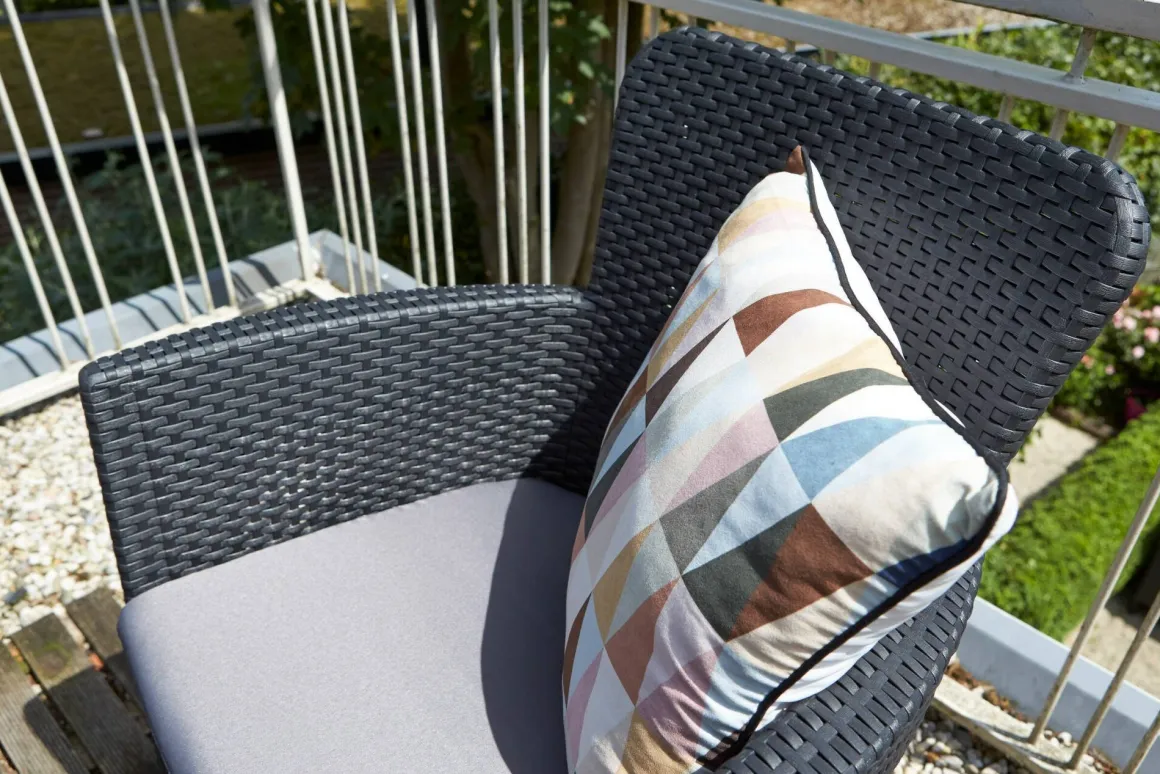 Set salotto balcone 2 poltrone antracite - Brooks