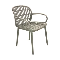 Set Da Esterno|Salotti Da Giardino > Dmora Set salotto da esterno Jurij, Tortora Grigio Tortora