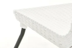 Set Da Esterno|Salotti Da Giardino > Dmora Set salotto esterno 2 poltrone con cuscini e 1 tavolino contenitore antracite - Granby Nero Antracite