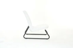 Set salotto esterno 2 poltrone 1 tavolino bianco - Canmore