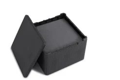 Set salotto esterno 2 poltrone e 1 divano antracite - Barrhead