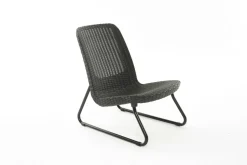 Salotti Da Giardino > Dmora Set salotto esterno 2 posti e 1 tavolo - Camini Bianco