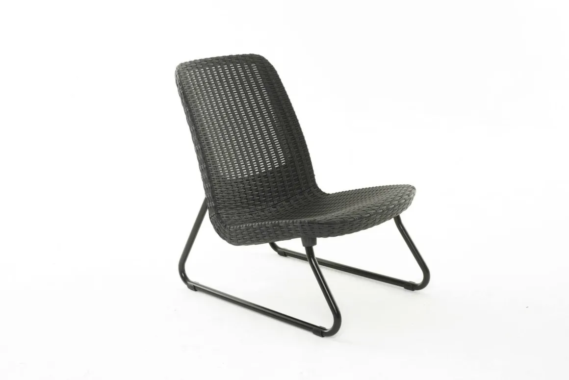 Salotti Da Giardino > Dmora Set salotto esterno 2 posti e 1 tavolo - Camini Bianco