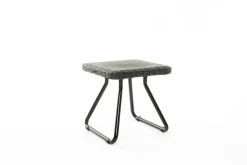 Salotti Da Giardino > Dmora Set salotto esterno 2 posti e 1 tavolo - Camini Bianco