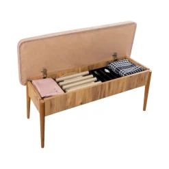 Set tavolo allungabile 8 posti 2 sedie e 2 panche in legno - Padru