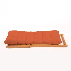 Set Tavolo E Sedie > Dmora Set Tavolo e Sedie 2 Posti Dimensione Tavolo 40x40h40 cm, Dimensione Seduta 59x44h90 cm - Leni Arancione