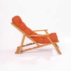 Set Tavolo e Sedie Arancione 2 Posti Dimensione Tavolo 40x40h40 cm, Dimensione Seduta 66x48h110 cm - Biagio