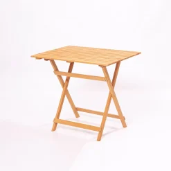 Set Tavolo E Sedie > Dmora Set Tavolo e Sedie 2 Posti Dimensione Seduta 40x30h81 cm, Dimensione Tavolo 80x60h72 cm - Nazzano Bianco Crema