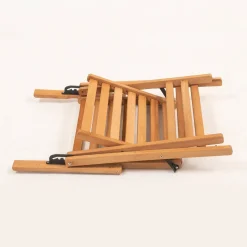 Set Tavolo e Sedie Bianco Crema 2 Posti Dimensione Seduta 46x43h89 cm, Dimensione Tavolo 80x60h74 cm - Roana