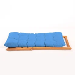 Set Tavolo E Sedie > Dmora Set Tavolo e Sedie 2 Posti Dimensione Tavolo 40x40h40 cm, Dimensione Seduta 66x48h111 cm - Biagio Blu