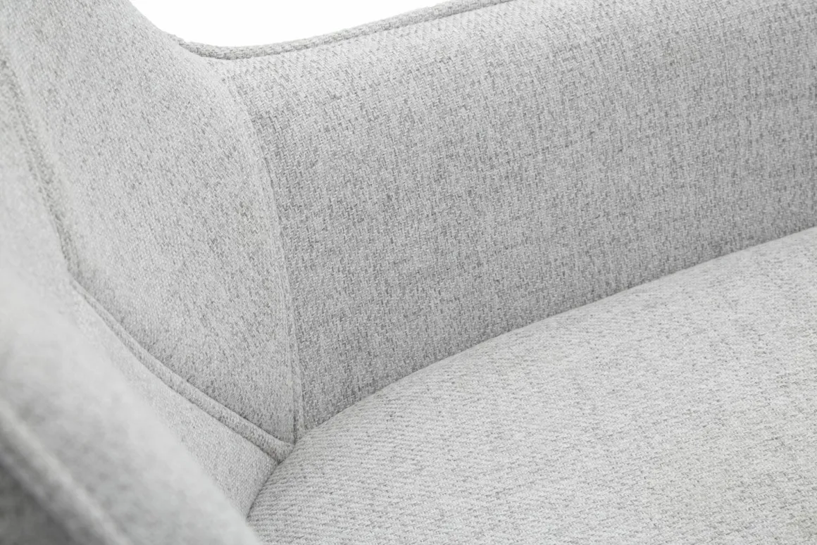 Sgabello alto moderno con seduta imbottita 55x55x109h cm - Moore