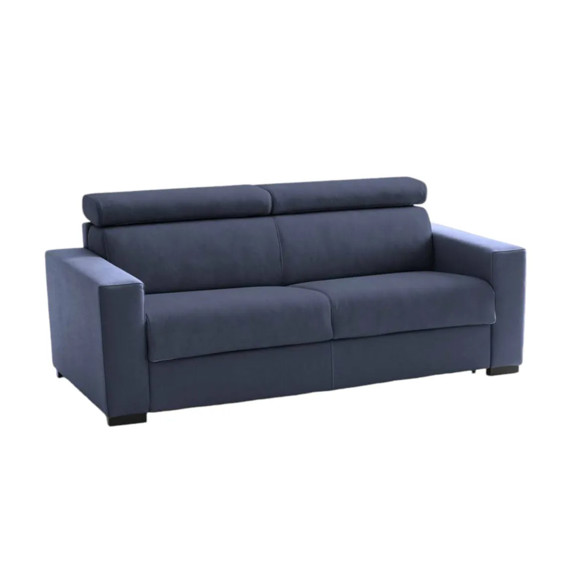 Sofa design blu 220x95x85h cm - Matrice