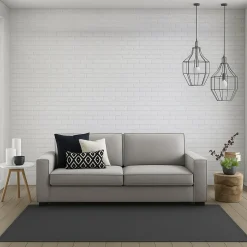 Sofa sfoderabile grigio 220x95x90h cm - Diopside