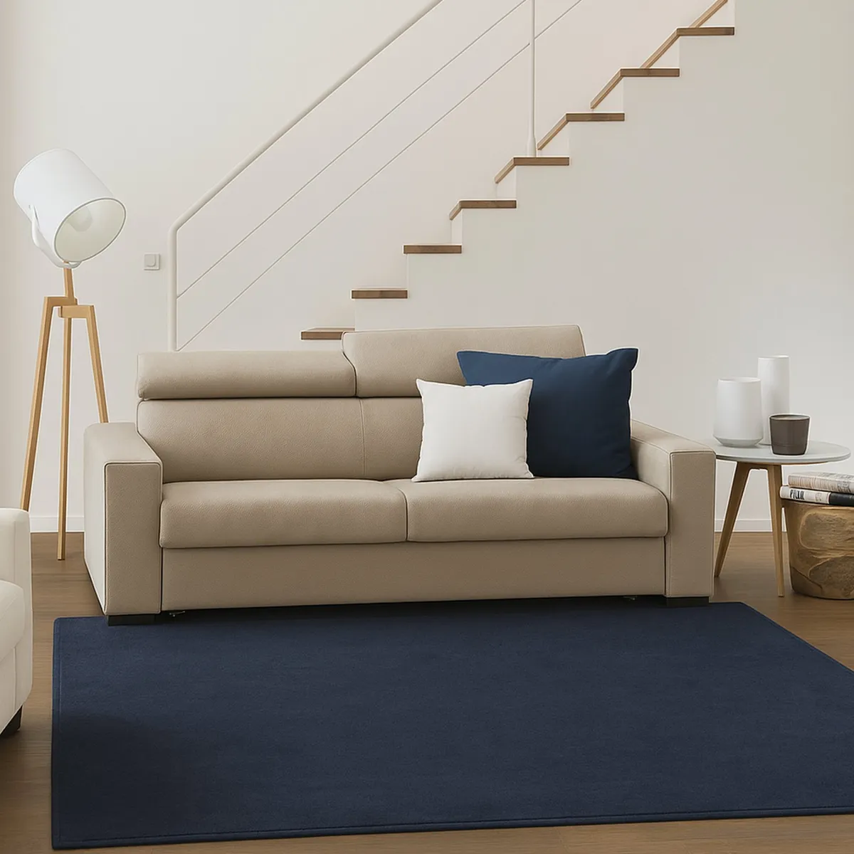 Divani Fissi 2 Posti|Salotto > Dmora Sofà design 200x95x85h cm - Schiavo Beige