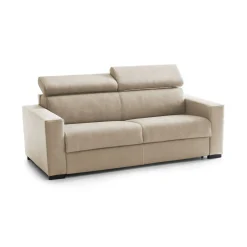 Divani Fissi 2 Posti|Salotto > Dmora Sofà design 200x95x85h cm - Schiavo Beige