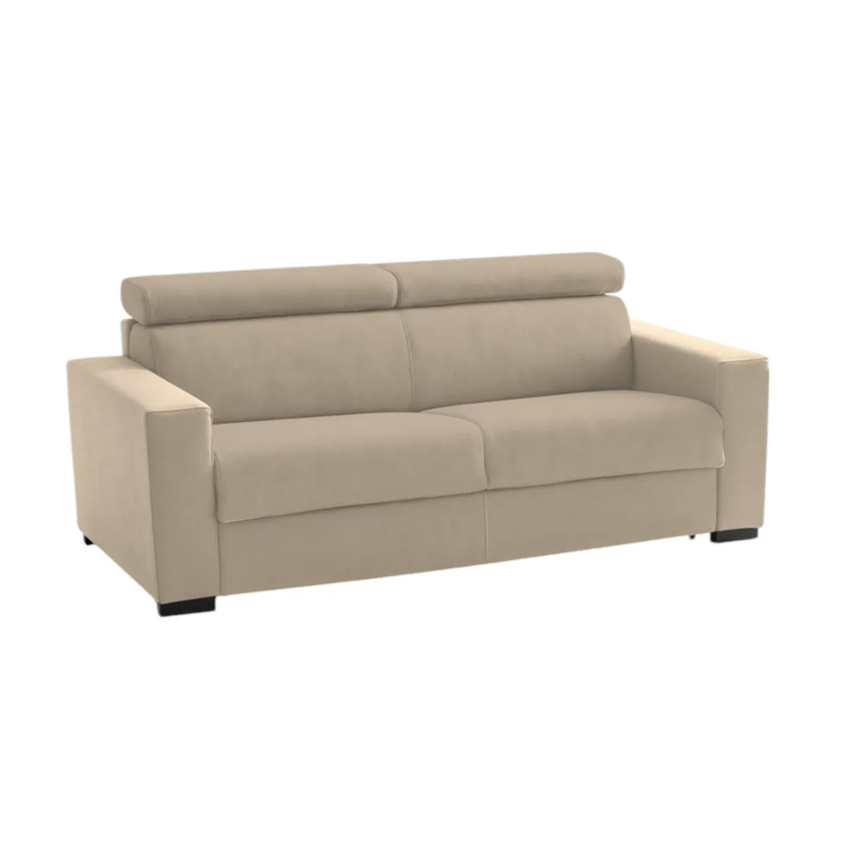 Divani Fissi 2 Posti|Salotto > Dmora Sofà design 200x95x85h cm - Schiavo Beige