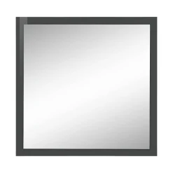 Specchio antracite lucido 60x60h cm - Lelia