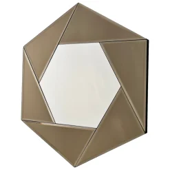 Specchi > Dmora Specchio Argento Trasparente Modulabile set da 2 40x40h cm, Forma Rettangolare - Ortovero Trasparente, Argento