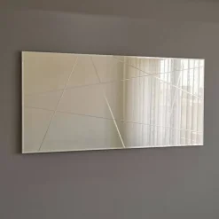Specchio argento 130x62h cm - Caposele