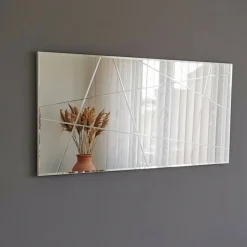 Specchio argento 130x62h cm - Caposele