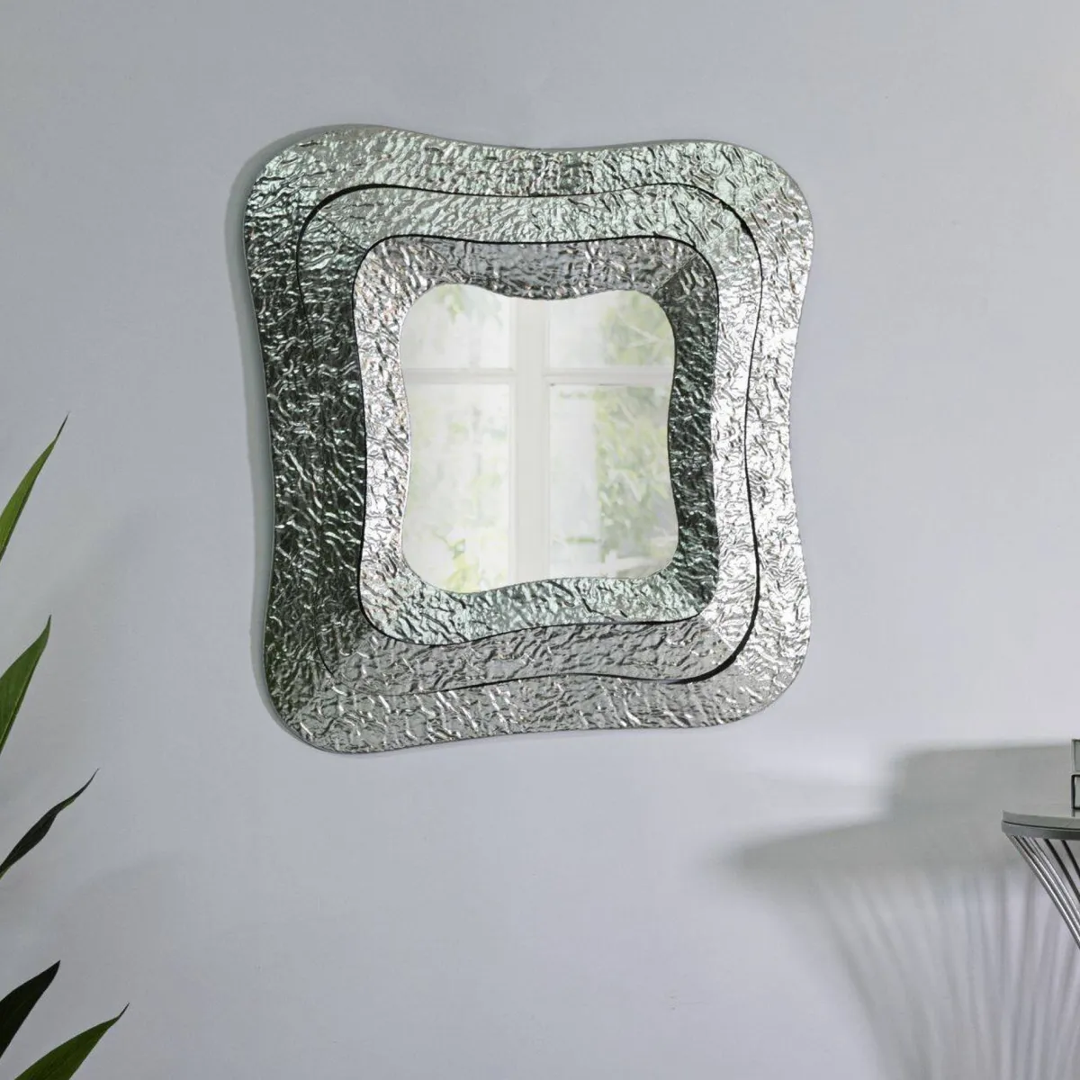Specchi > Dmora Specchio 74x79h cm - Casella Argento