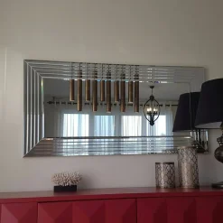 Specchi > Dmora Specchio 130x65h cm - Cavezzo Argento