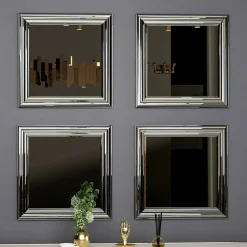 Specchi > Dmora Specchio 40x40h cm - Thane Argento