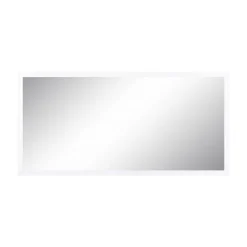 Specchio bagno bianco lucido 120x60h cm - Adelchi