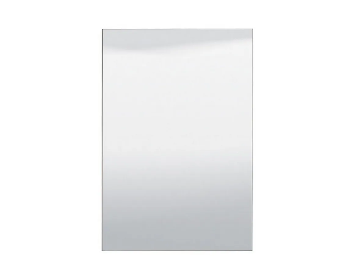 Specchi > Dmora Specchio kit Fissaggio a Muro Incluso Forma Rettangolare 76.5x76.5h cm - Rizzardi Beige