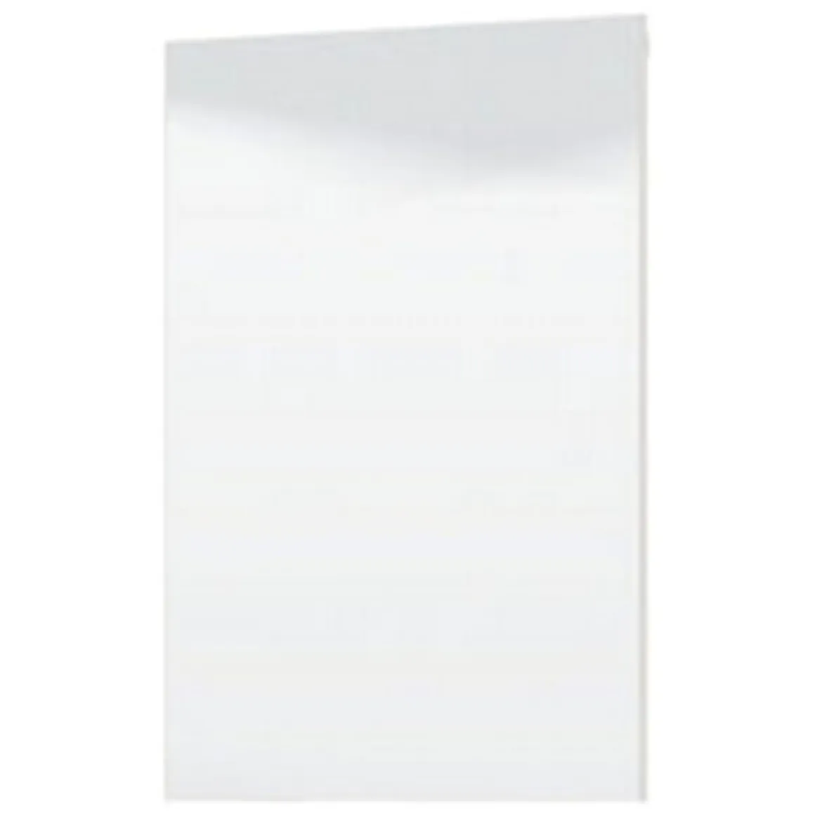 Specchio Bianco kit Fissaggio a Muro Incluso Forma Rettangolare 51x76.5h cm - Pinerolo