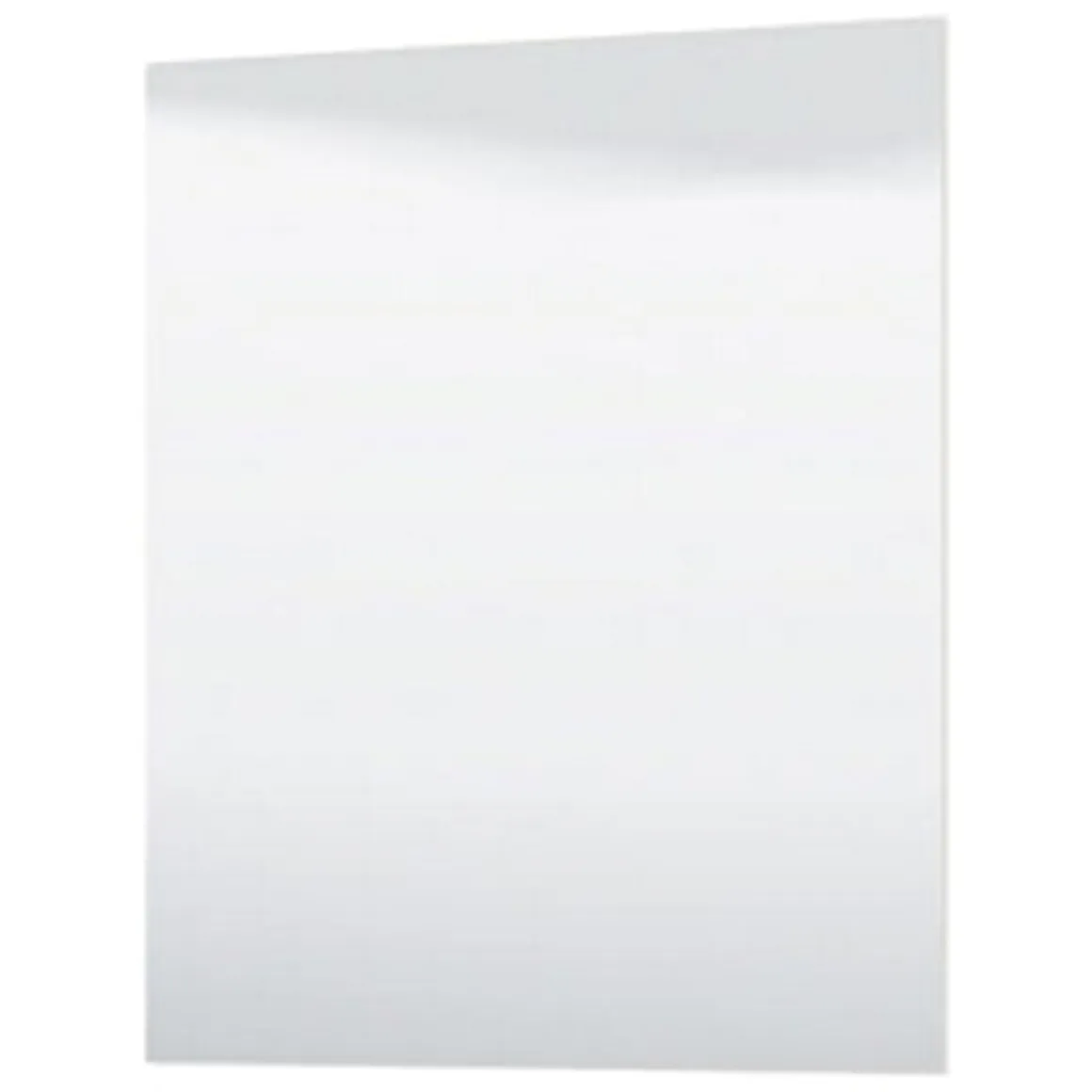 Specchio Bianco kit Fissaggio a Muro Incluso Forma Rettangolare 79x95h cm - Civitella