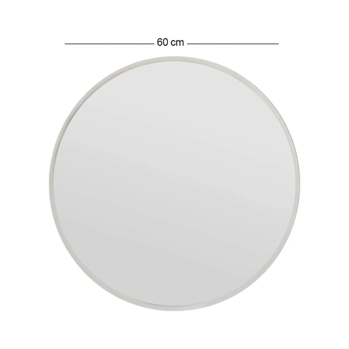 Specchi > Dmora Specchio 60x60h cm - Adelasia Bianco