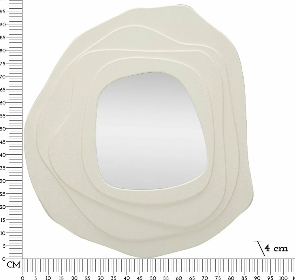 Specchi > Dmora Specchio 90x97h cm - Brennero Bianco