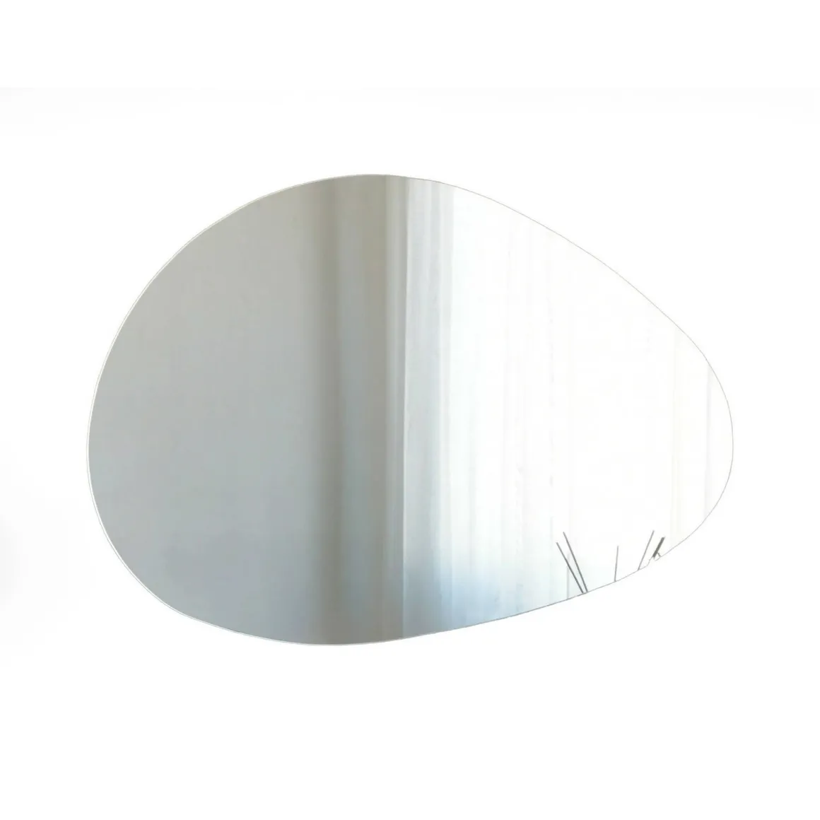 Specchio bianco 90x60h cm - Nogaredo