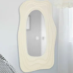 Specchi > Dmora Specchio 90x165h cm - Pregola Bianco