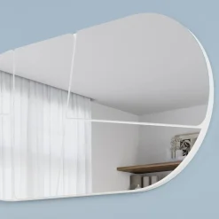 Specchio bianco 80x40h cm - Stezzano