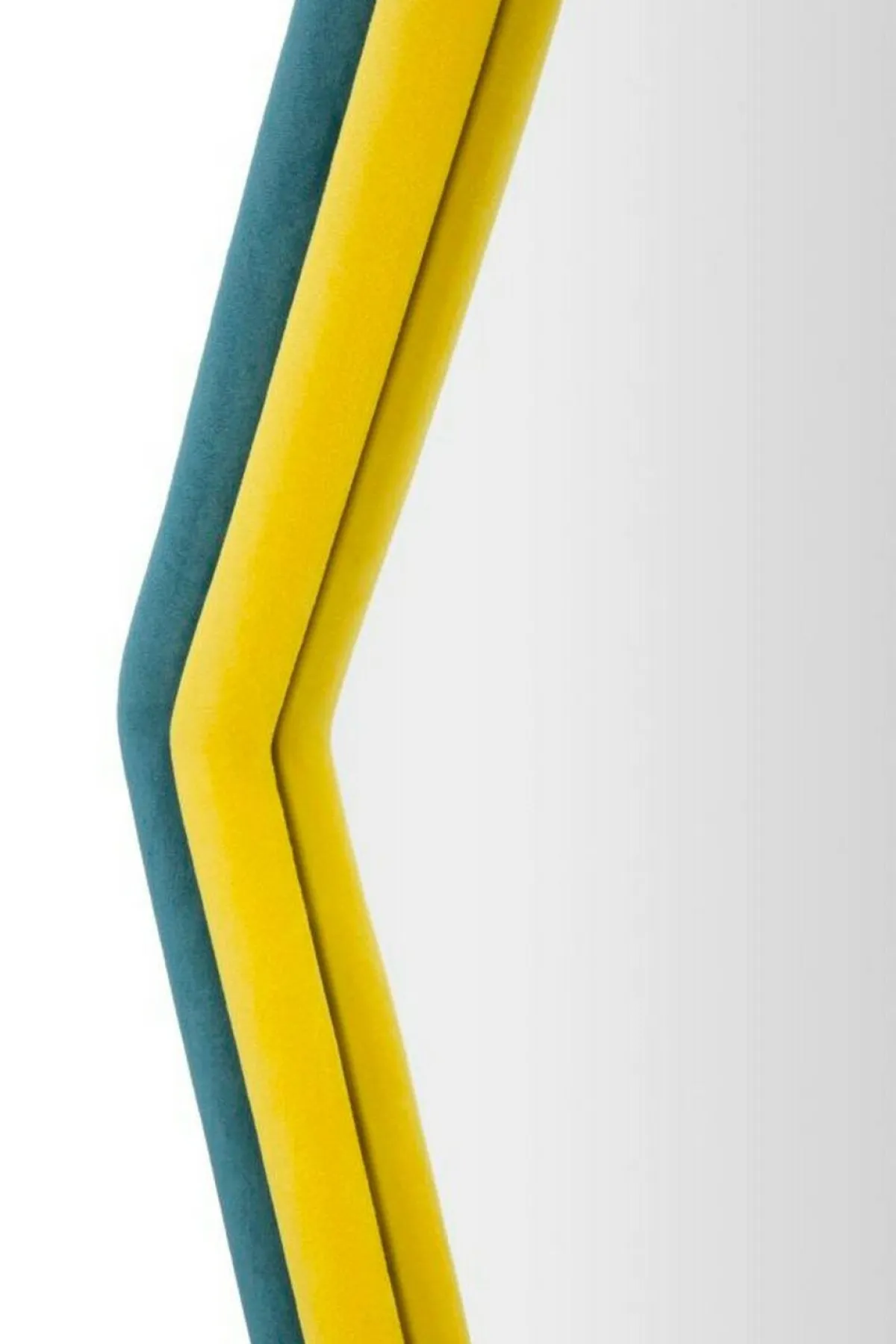 Specchi > Dmora Specchio blu e giallo 75x80h cm - Balla Giallo, Blu
