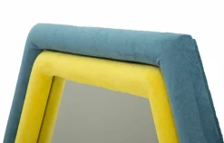 Specchi > Dmora Specchio blu e giallo 75x80h cm - Balla Giallo, Blu