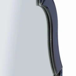 Specchio blu Trasparente Cornice Sagomata Forma Rettangolare 47x80h cm, Tipologia a Parete - Mostarr