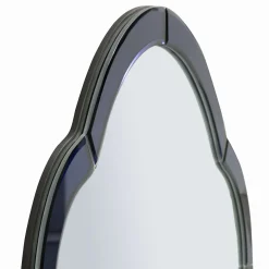 Specchio blu Trasparente Cornice Sagomata Forma Rettangolare 62x100h cm, Tipologia a Parete - Gameba