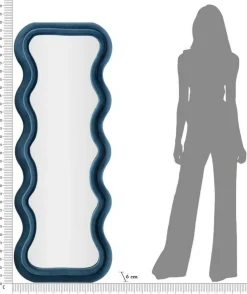Specchi > Dmora Specchio 60x160h cm - Allen Blu