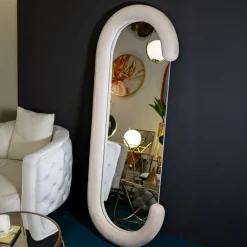 Specchi > Dmora Specchio C crema 60x160h cm - Shot Bianco Crema