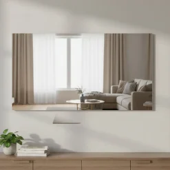 Specchio cemento 80x60h cm - Deanna