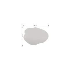 Specchi > Dmora Specchio chic 60x85h cm - Freya Nero