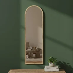 Specchi > Dmora Specchio con cavalletto rovere 50x160h cm - Artus Marrone Rovere