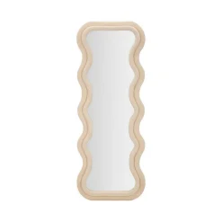 Specchi > Dmora Specchio crema 60x160h cm - Allen Bianco Crema