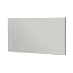 Specchio geometrico bianco 60x120h cm - Nimfa