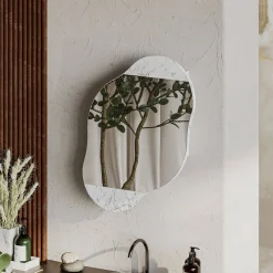 Specchio grigio 60x75h cm - Asterisco